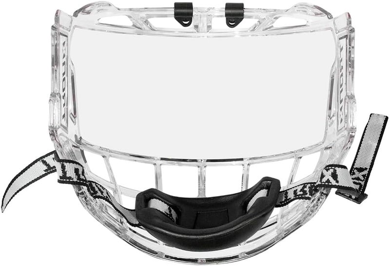 TronX S980 Senior Adult Clear Certified Hockey Full Face Shield Visor Helmet Combo Anti-Scratch/Anti-Fog - Image 4